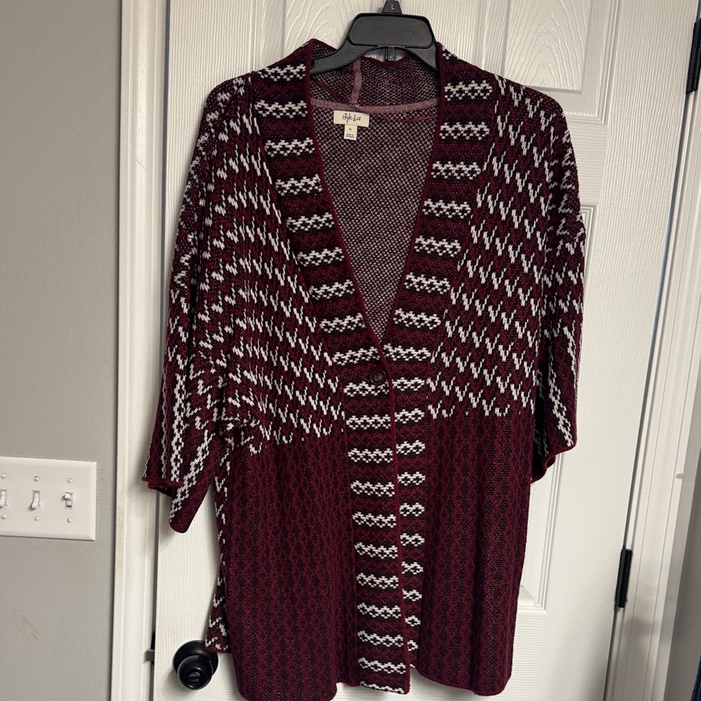 Style and Co cardigan